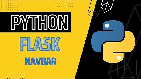 Flask with Bootstrap Navbar | Flask Project
