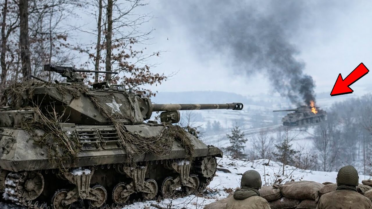 Les Allemands N’étaient Pas Prêts ! Un canon US de 90 mm frappa à 3 000 yards