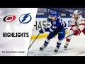 Hurricanes @ Lightning 4/19/21 | NHL Highlights