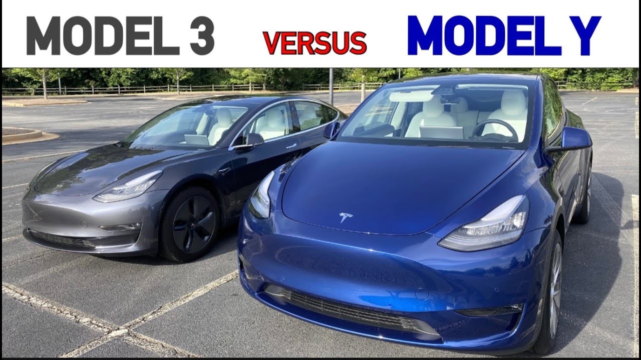 Tesla Model Y and Model 3 Comparisons