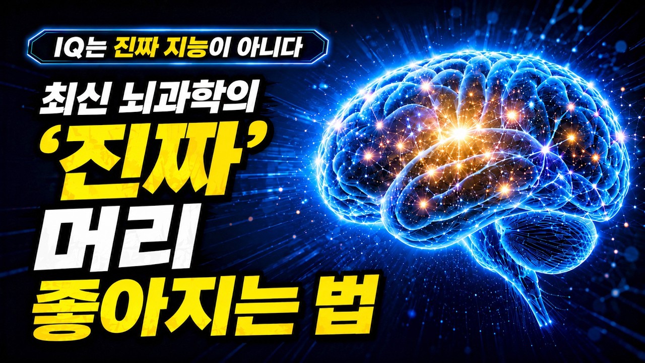 4가지 '진짜 지능' 좋아지는 법 | 뇌과학 | 인지심리학