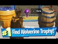 Find Wolverine's Trophy in Dirty Docks Location - Fortnite Battle Royale