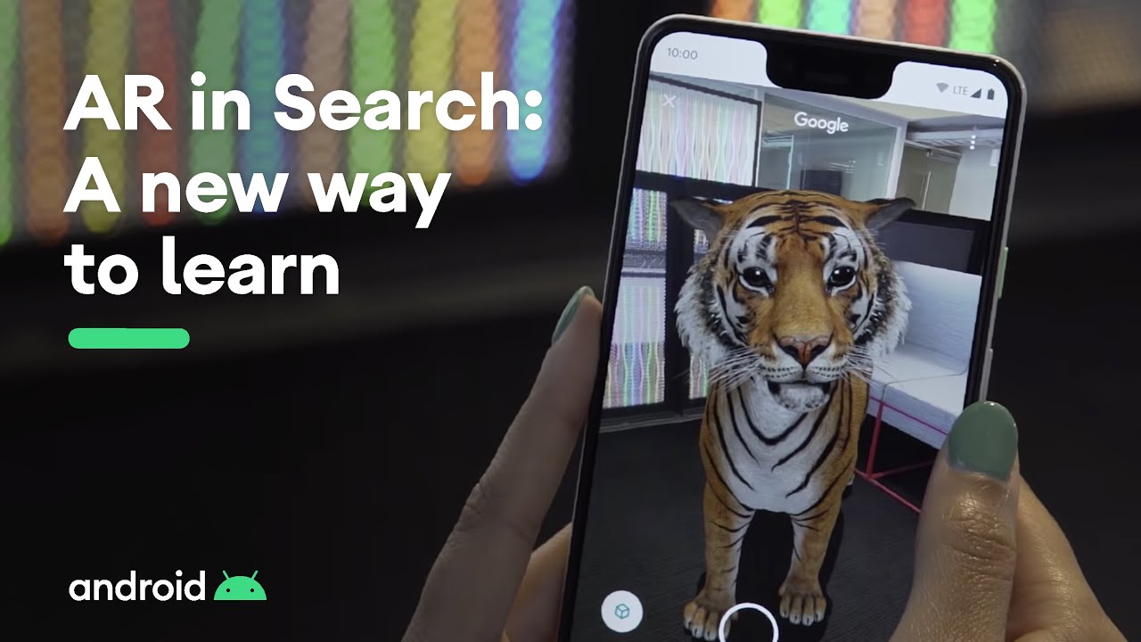 How to View Google 3D Animals in Your Mobile \ AR Feature 