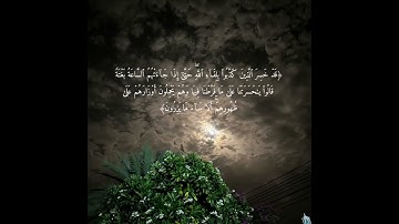 (ولو ترى إذ وقفوا على النار فقالوا ياليتنا نرد ولا نكذب بآيات ربنا )  القارئ :عبدالعزيز الغامدي.