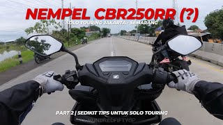 NEMPEL CBR250RR DI PANTURA (?) | SOLO TOURING SEMARANG - JAKARTA HONDA VARIO 160 | PART 2