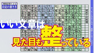 【現役記者が教える】作文の書き方＝日記編＝３箇条その３「バランス良く」