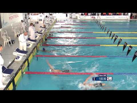 Marc Evers, Netherlands - 2013 IPC Swimming World Championships Montreal - Day 3