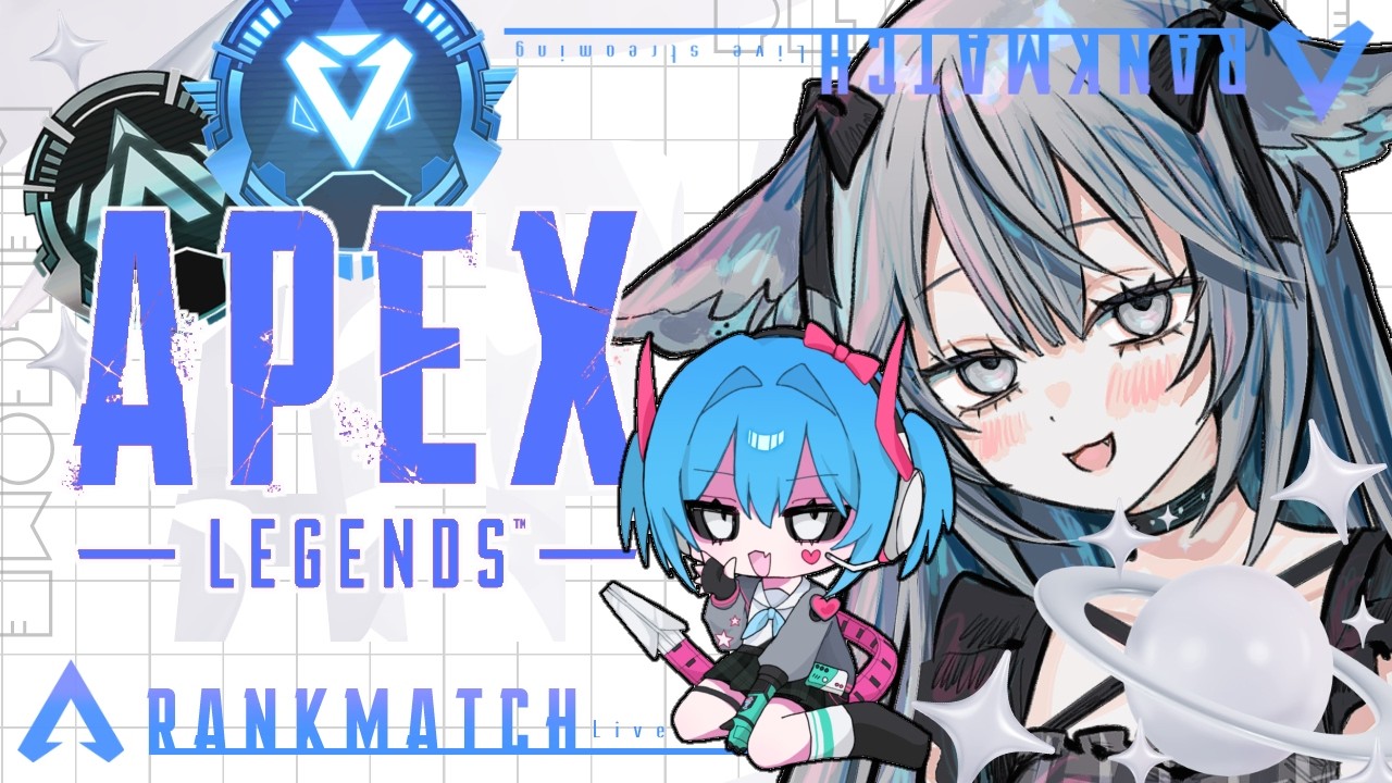 【 APEX 】 敵を倒しまくりたい！初ソロダイヤ目指して💎キーマウ女子なのヨ 【 VTuber 】