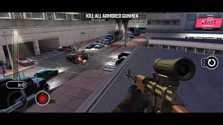 Pure Sniper Z35 Mission 27 Caught In The Crossfire Kill All Armored Gunmen screenshot 5