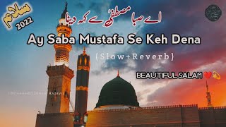 Ay Saba Mustafa Se Keh Dena | Slow+Reverb | Hafiz Tahir Qadri Resimi