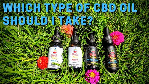 Comparing CBD Oils (Tweedle Farms Complete Spectrum vs Full Spectrum vs Pure)