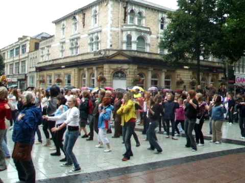 Cheryl Beer Sound of Music Cardiff Flash Mob