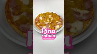 PIÑA CALADA PARA PIZZAS 🍕🍍 con sólo 3 INGREDIENTES ✅ #pizzaconpiña #shortsfood