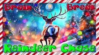 Reindeer Chase | Brain Break | Christmas Game | PE Game screenshot 4