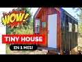 Cómo CONSTRUIR una TINY HOUSE! 🚗🏠 (en menos de 1 mes) ✔️ Tutorial Completo para una Casa Rodante