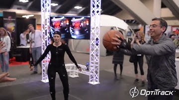 OptiTrack @ GDC 2016: Real Basketball in Virtual Reality