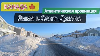 BLOG 🇨🇦 Снег заблокировал дом . Ньюфаундленд