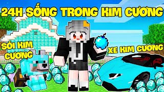 SAMMY MỘT NGÀY SỐNG TRONG KIM CƯƠNG SIÊU GIÀU CÓ TRONG LÀNG HERO TEAM MINECRAFT