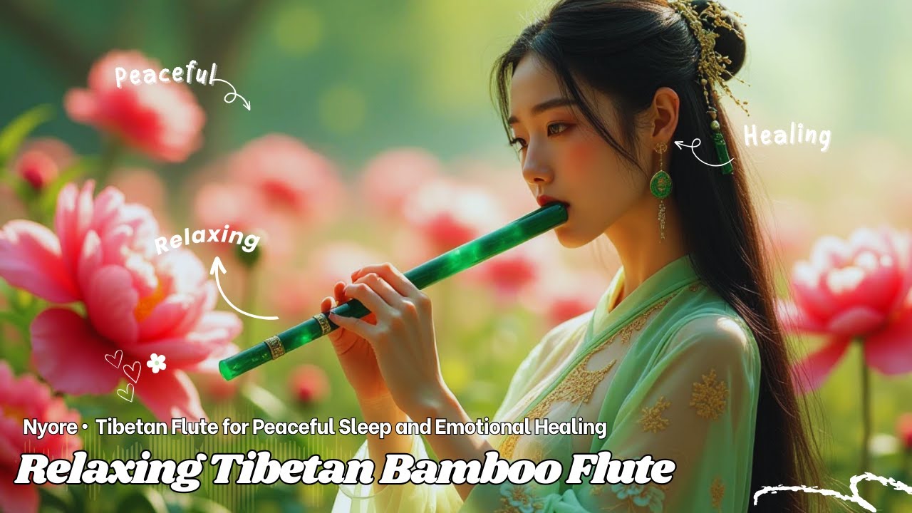 Healing Bamboo Flute Music • Tibetan Flute for Deep Relaxation ...