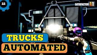 We Finally Made Truck Routing Automated In Satisfactory! (EP22)