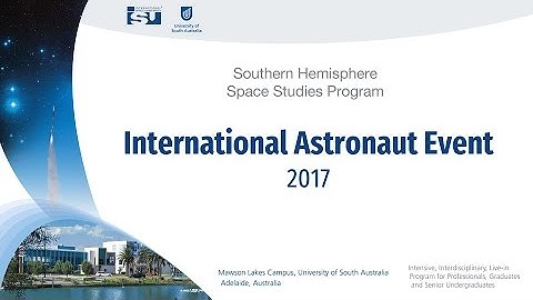 SHSSP17: International Astronaut Event - Dr Soyeon Yi