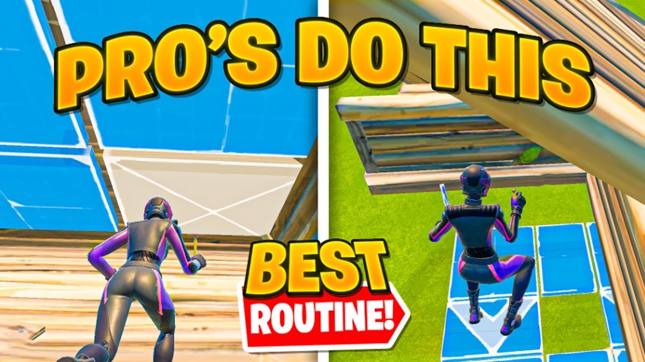 Aim Routine Fortnite Best Warmup Routine To Go Pro In Fortnite (Aim, Edit, Piece, etc) - YouTube