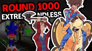 How I Reached ROUND 1000 on EXTREME Endless Survival in Roblox SAKTKIA51!