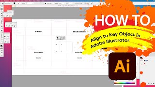 How to Align to Key Object in Adobe® Illustrator® // Real life example