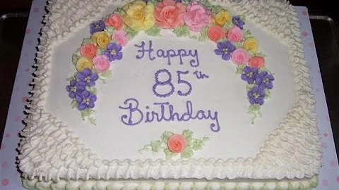 Dolores Beck   85th birthday greeting