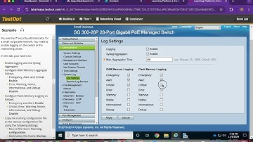 TestOut 12.3.6 enable device logs