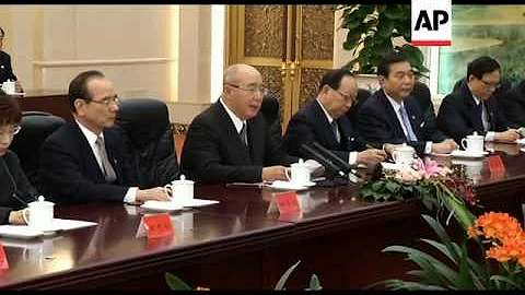 Chinese president meets former Taiwanese KMT leader - DayDayNews