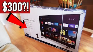 Best Budget 4K TV UNDER $400? - TCL Smart TV 55 inch