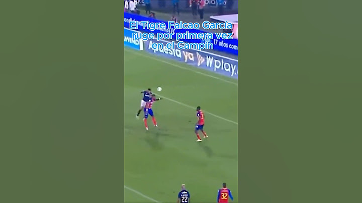El Tigre Falcao García ruge por primera vez en El  Campín