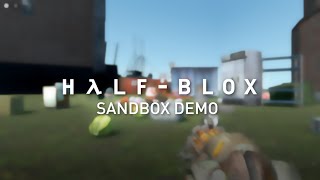 HALF-BLOX | Sandbox Demo
