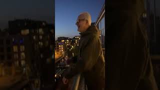 SURPRISE LOCKDOWN balcony singalong for my husbands 70th,  London