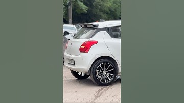 Modified swift alloy wheels 🏎️  #modifiedswift #swift #modified #car #vlog #harharmahadev #love