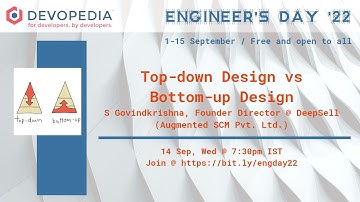 Top-down Design vs Bottom-up Design