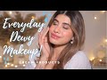 SKIN-LIKE SUPER DEWY Makeup! 💦  || Malvika Sitlani Aryan