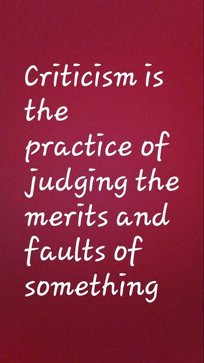 criticism-meaning-in-punjabi-youtube