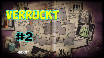 Call Of Duty Black Ops Zombies. Verruckt. Part 2. Solo Gameplay