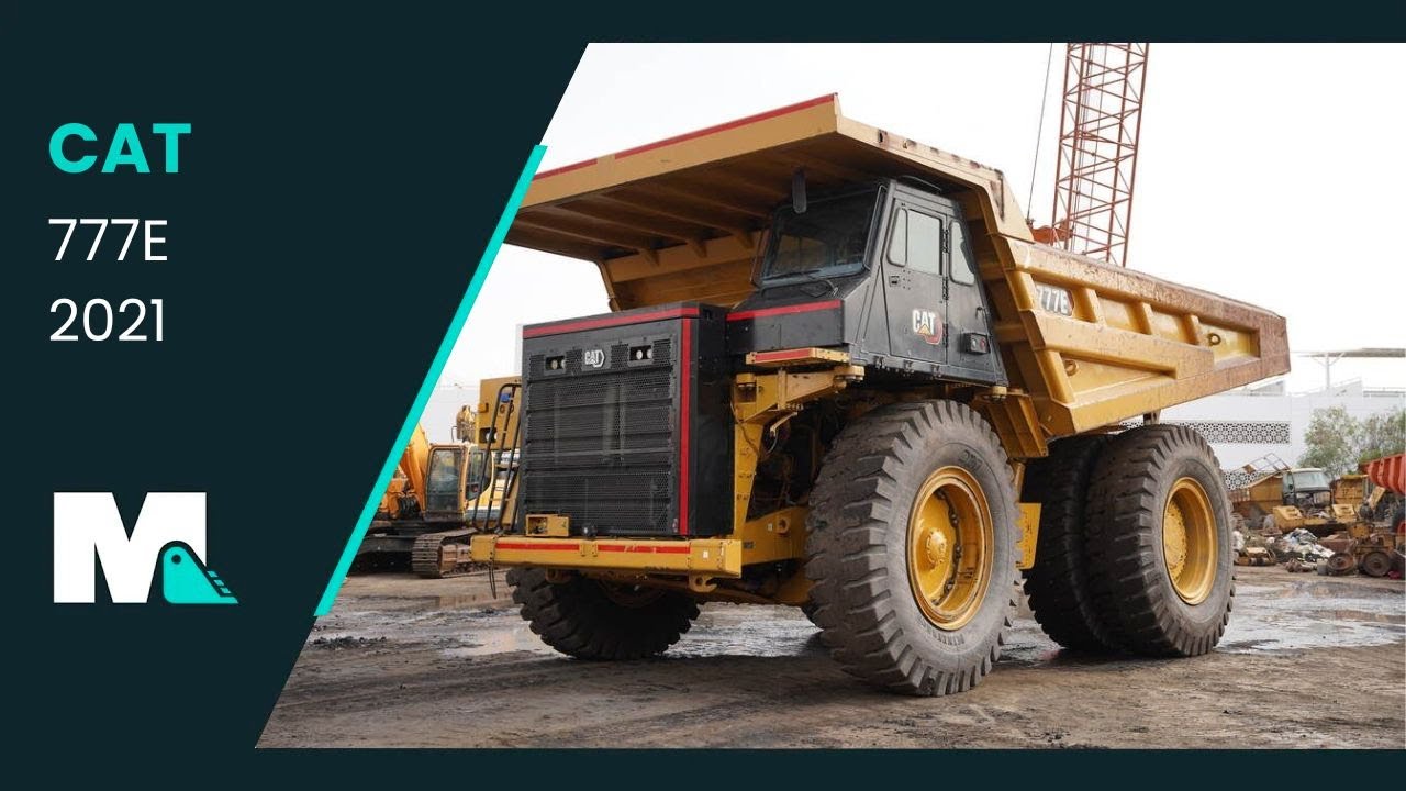2021 Cat 777E Rigid Dump Truck RD 0520