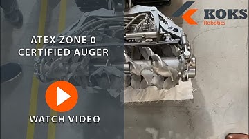 ATEX Zone 0 Certified Auger | KOKS Robotics