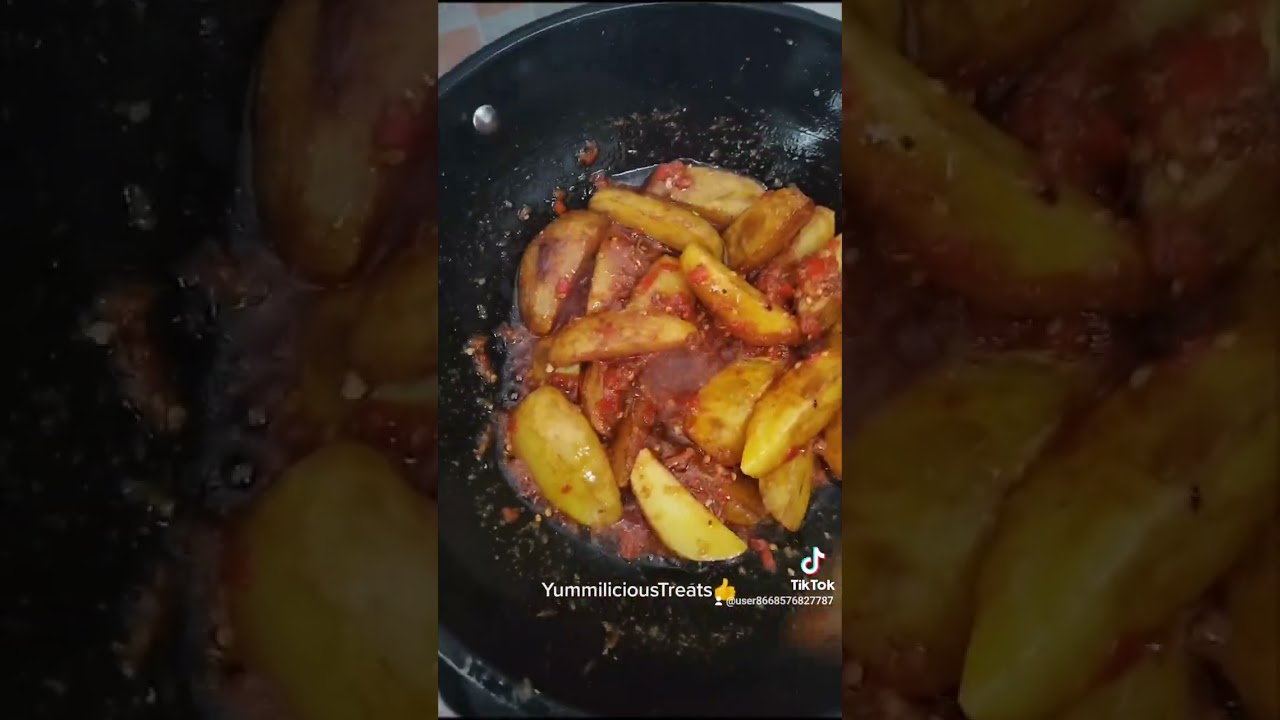 Spicy Anchovies with Potatos