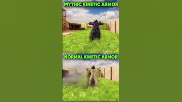 Mythic VS Normal Kinetic Armor!