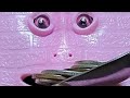 🔴ASMR 🌈 Happy eating coins happy tummy face bank #facebank #coins #pink #satisfying #live