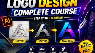 Logo Design Complete Course in Urdu | Beginner to Pro 2026
