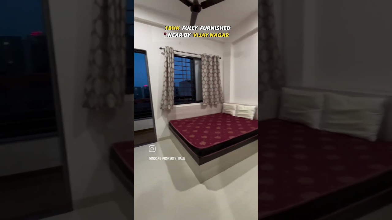 1BHK fully furnished for rent in indore.. Call 8818819697 