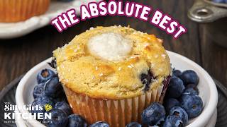Irresistible Blueberry Cream Cheese Muffins Recipe | This Silly Girl's Kitchen