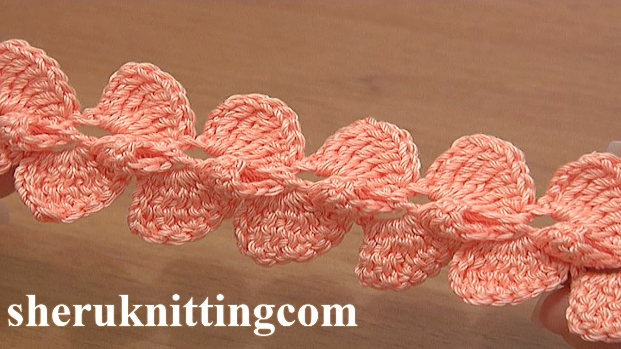 How To Crochet 3D Ribbon VIDEO TUTORIAL/ CROCHET 3d PATTERN