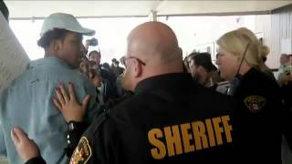 Trump Supporters, Protesters Clash In Cleveland